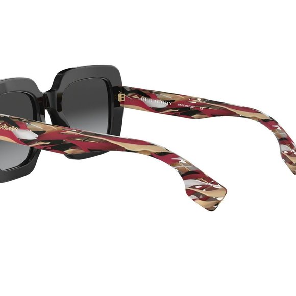 Burberry Black Square Sonnebrille sunglasses - Picture 4 of 6